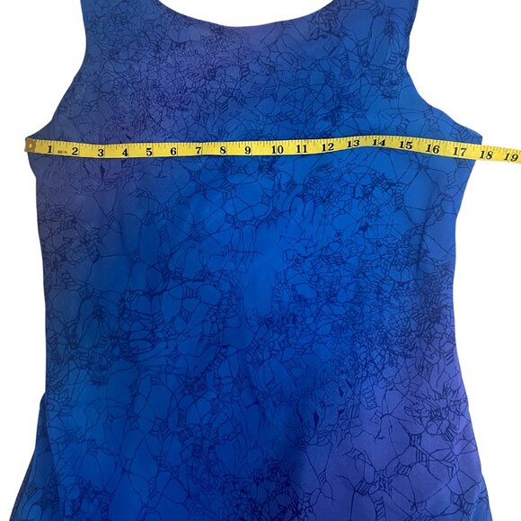 Ultra Dress Collection Unique Blue Ombre Maxi Flowing Fairy Ocean Dress Size 8 - Picture 6 of 9